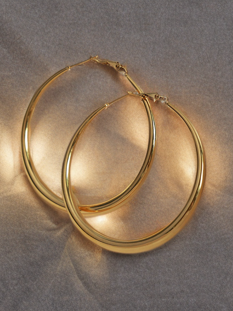 14k gold hoops