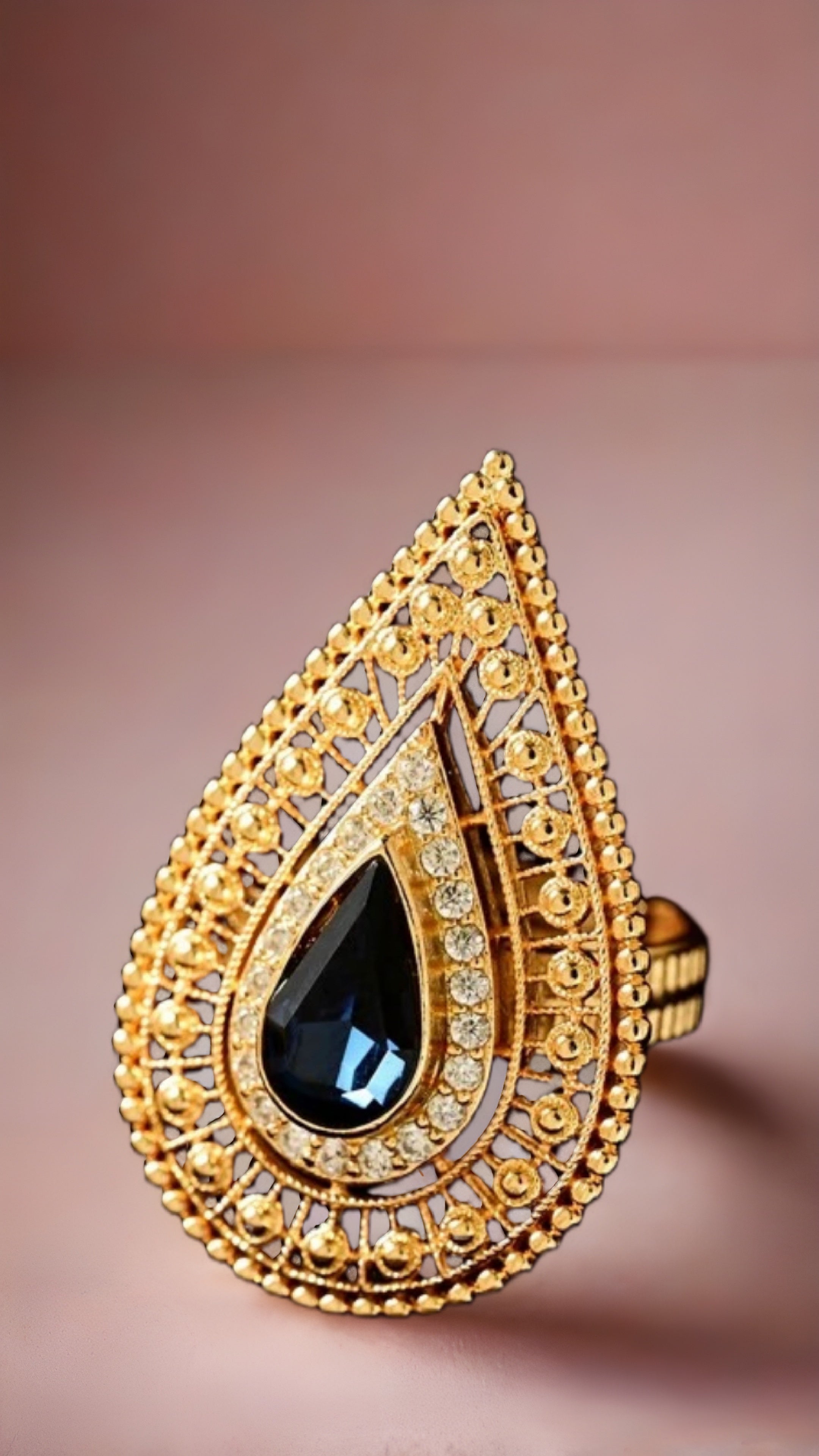 Midnight Empress Ring