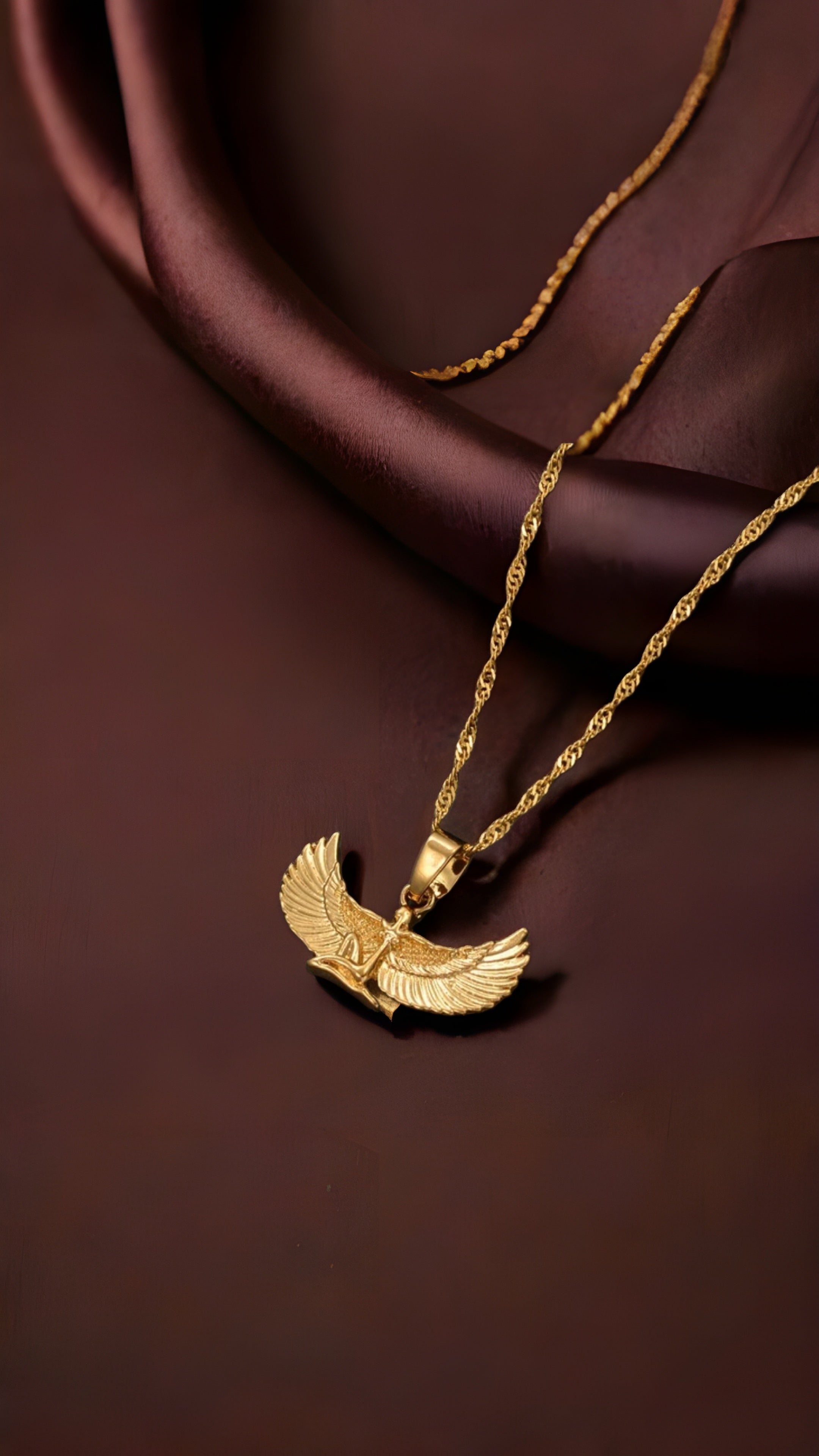 Wings of Isis Necklace
