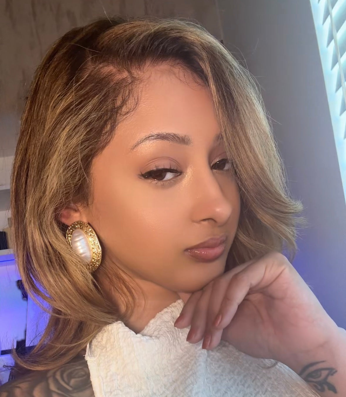 Ivory Royale Earrings