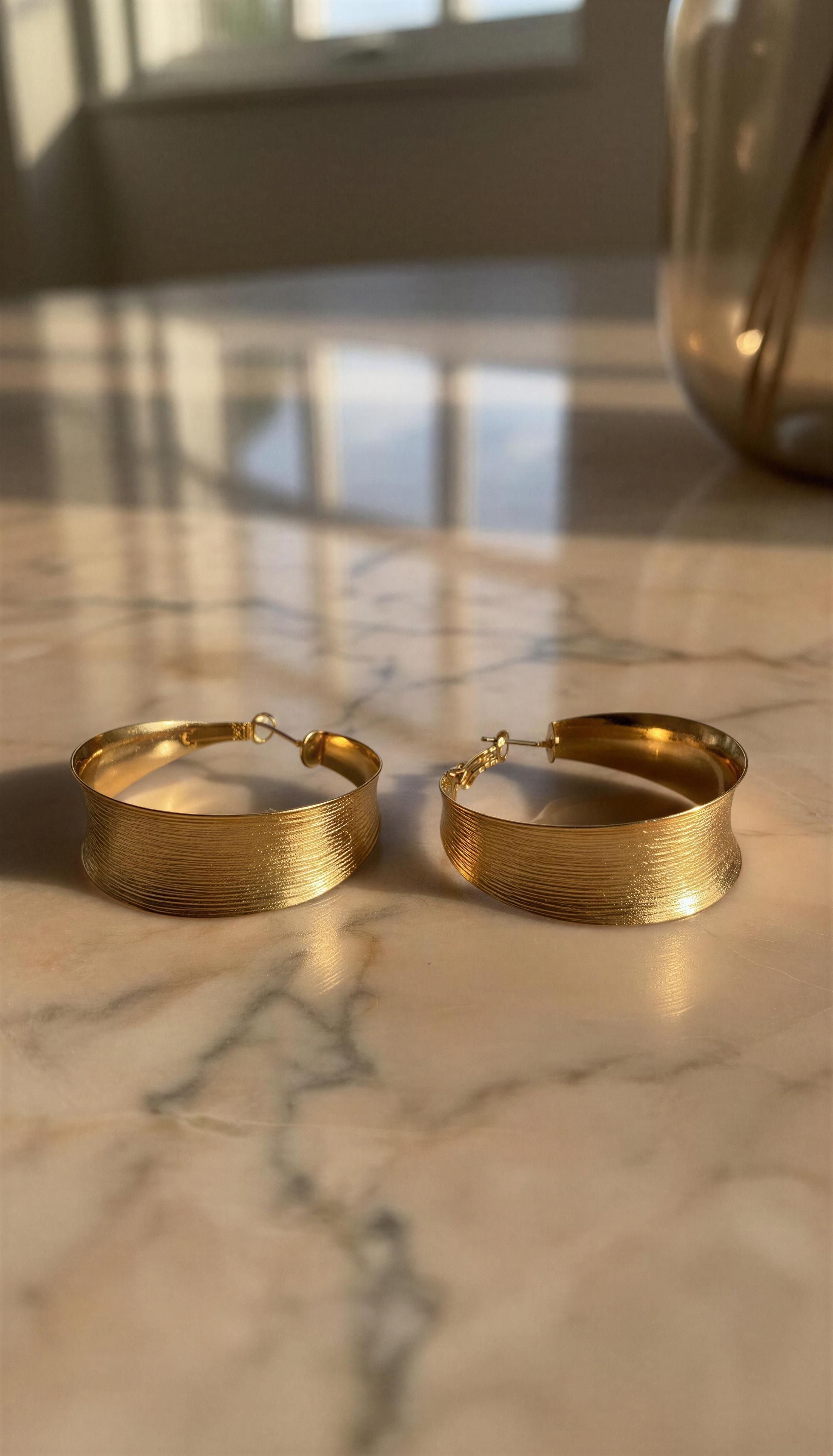 Auric Wave Hoops
