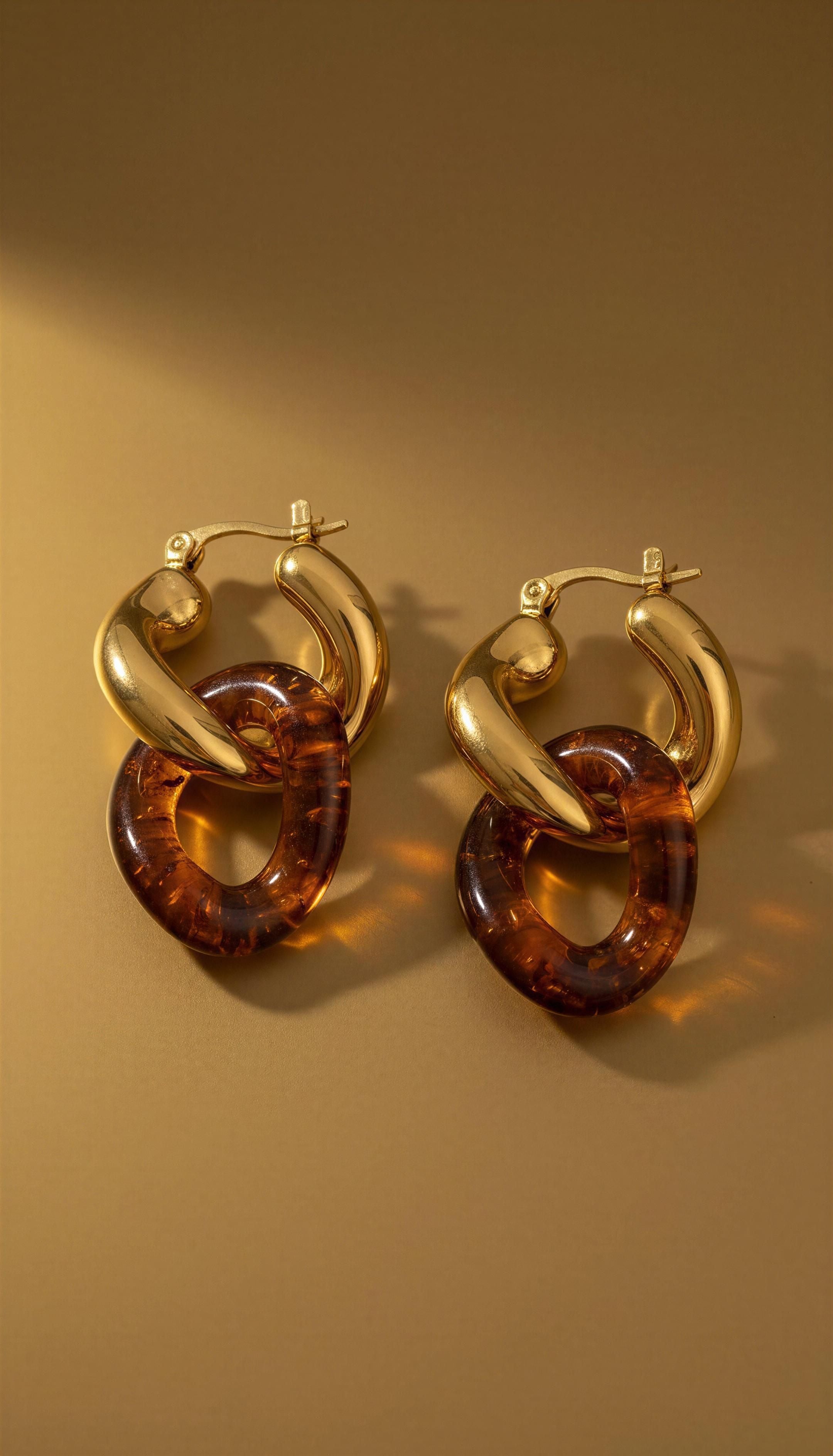 Toffee Luxxe Hoops
