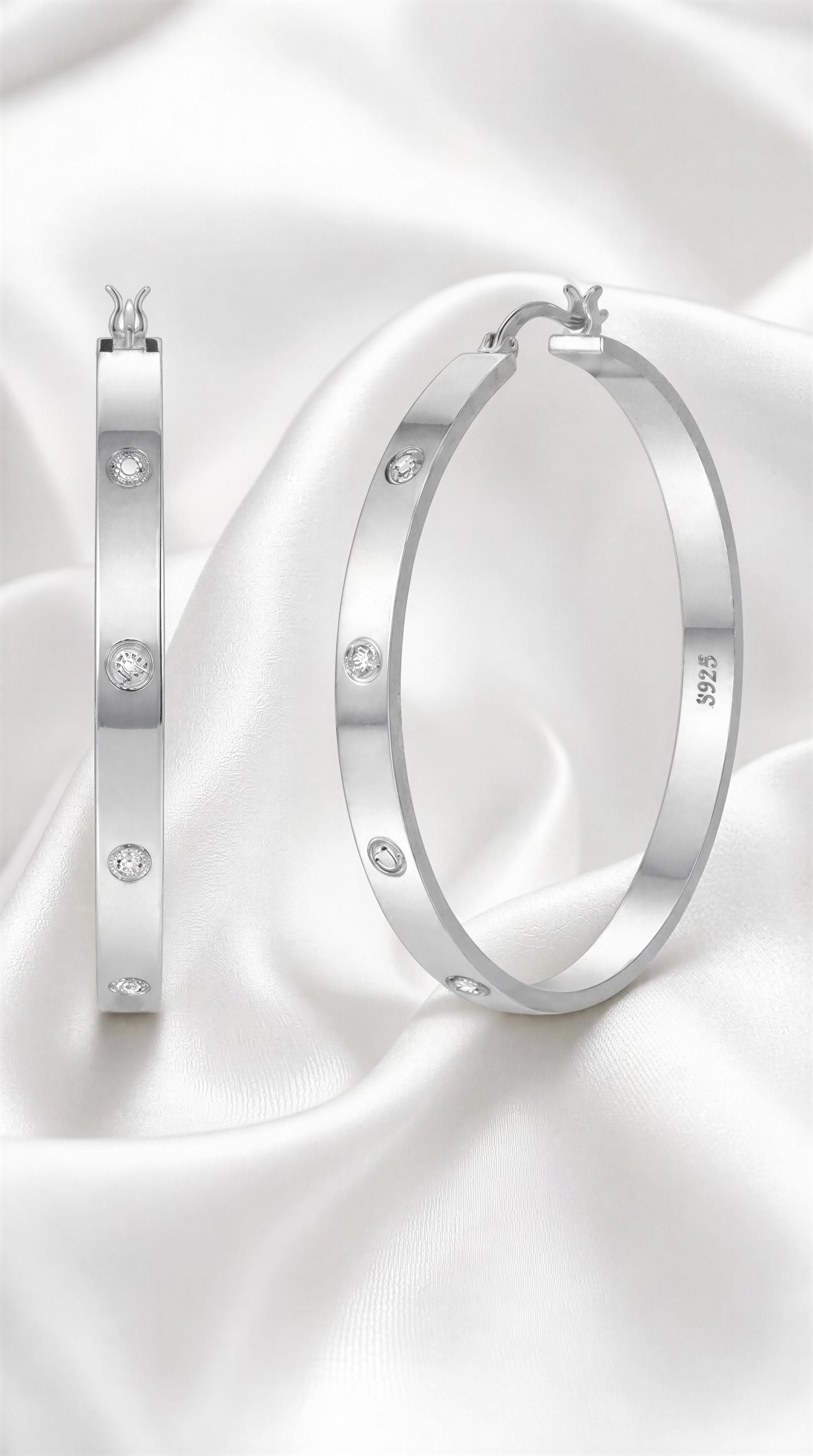 Celeste Sterling Hoops