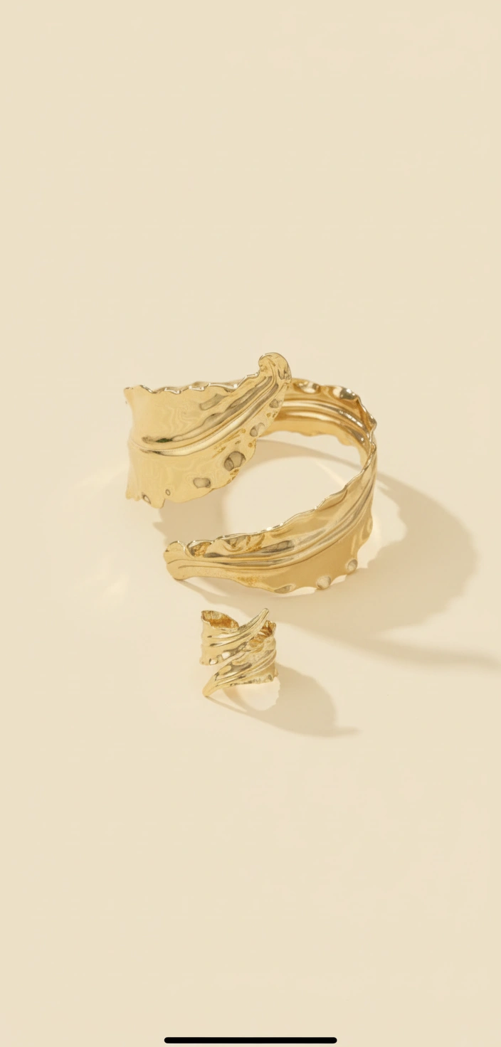 Goddess Cuff & Ring Set